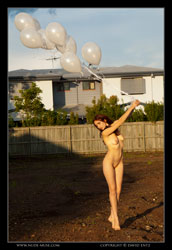 anoush white balloons