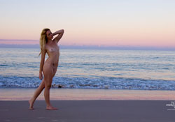 hayley nude beach walk